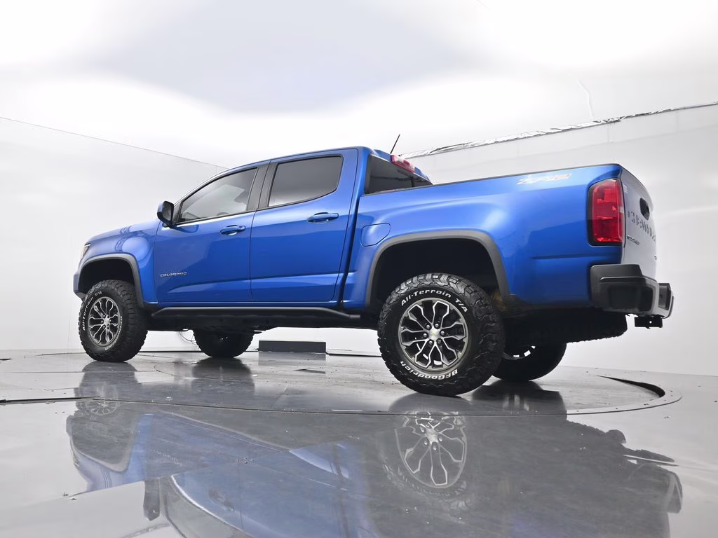2021 Bright Blue Metallic Chevrolet Colorado ZR2 4X4 Truck