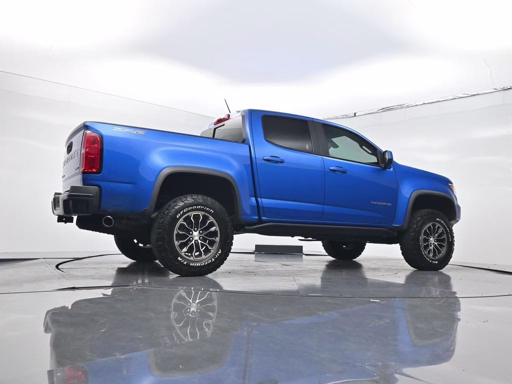 2021 Bright Blue Metallic Chevrolet Colorado ZR2 4X4 Truck
