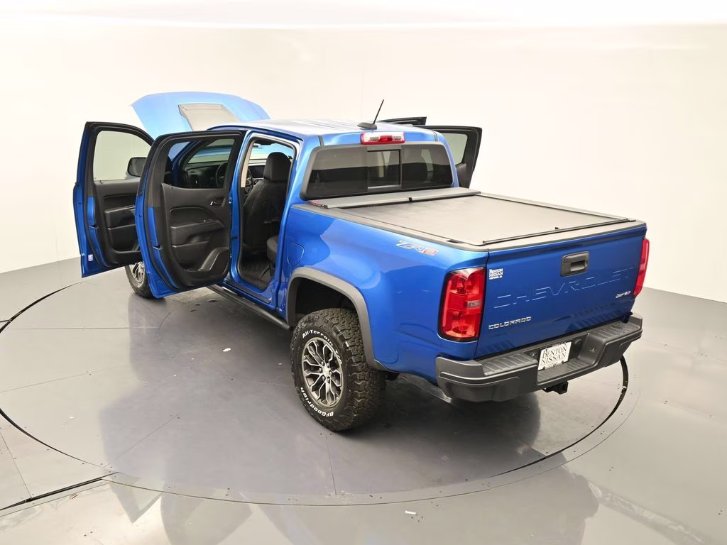 2021 Bright Blue Metallic Chevrolet Colorado ZR2 4X4 Truck