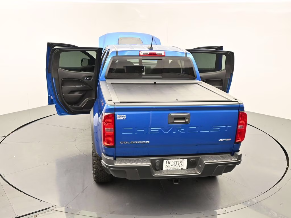 2021 Bright Blue Metallic Chevrolet Colorado ZR2 4X4 Truck