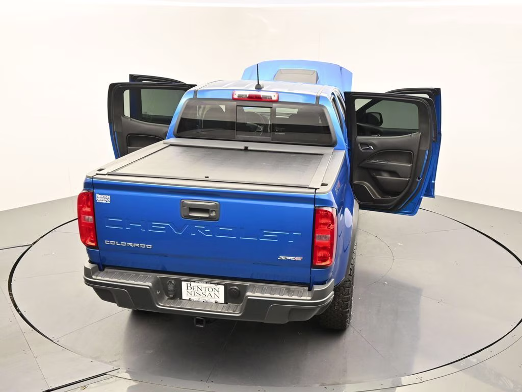2021 Bright Blue Metallic Chevrolet Colorado ZR2 4X4 Truck