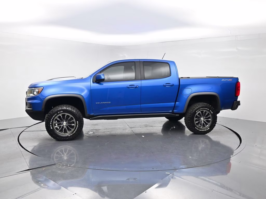 2021 Bright Blue Metallic Chevrolet Colorado ZR2 4X4 Truck