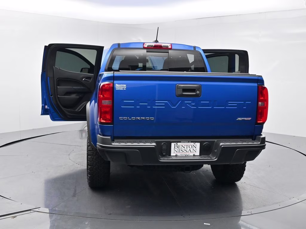 2021 Bright Blue Metallic Chevrolet Colorado ZR2 4X4 Truck