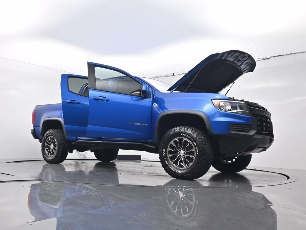 2021 Bright Blue Metallic Chevrolet Colorado ZR2 4X4 Truck
