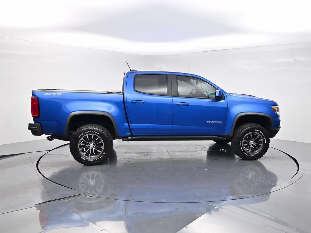 2021 Bright Blue Metallic Chevrolet Colorado ZR2 4X4 Truck