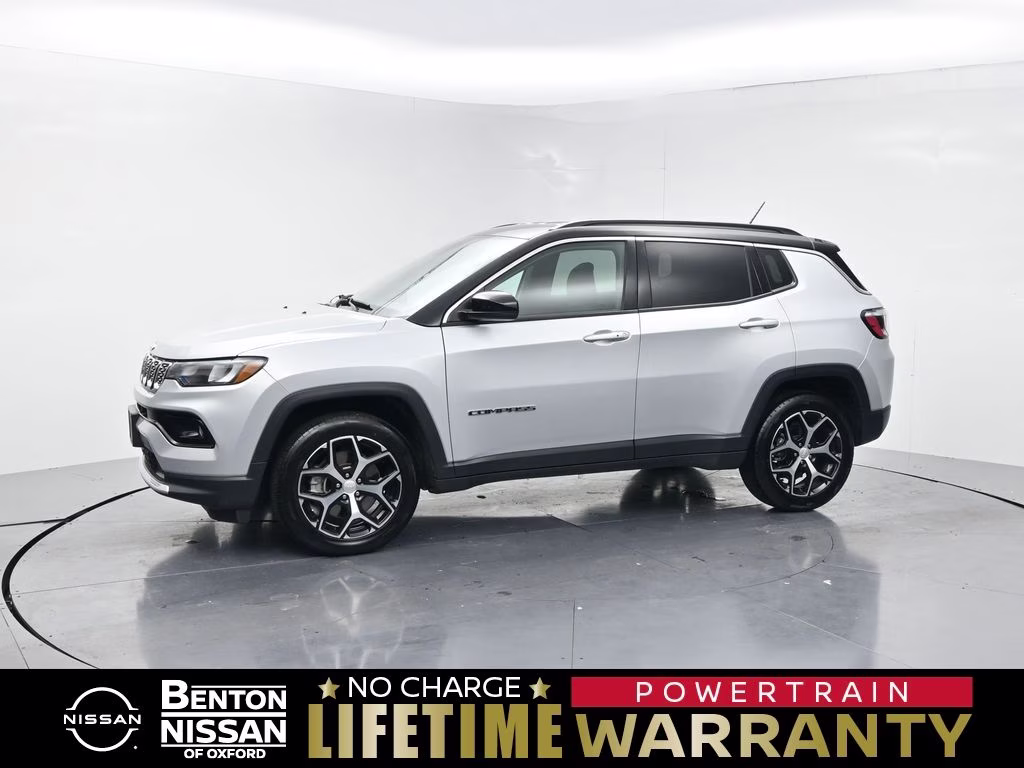 2024 Silver Zynith Metallic Clearcoat Jeep Compass Limited 4X4 SUV