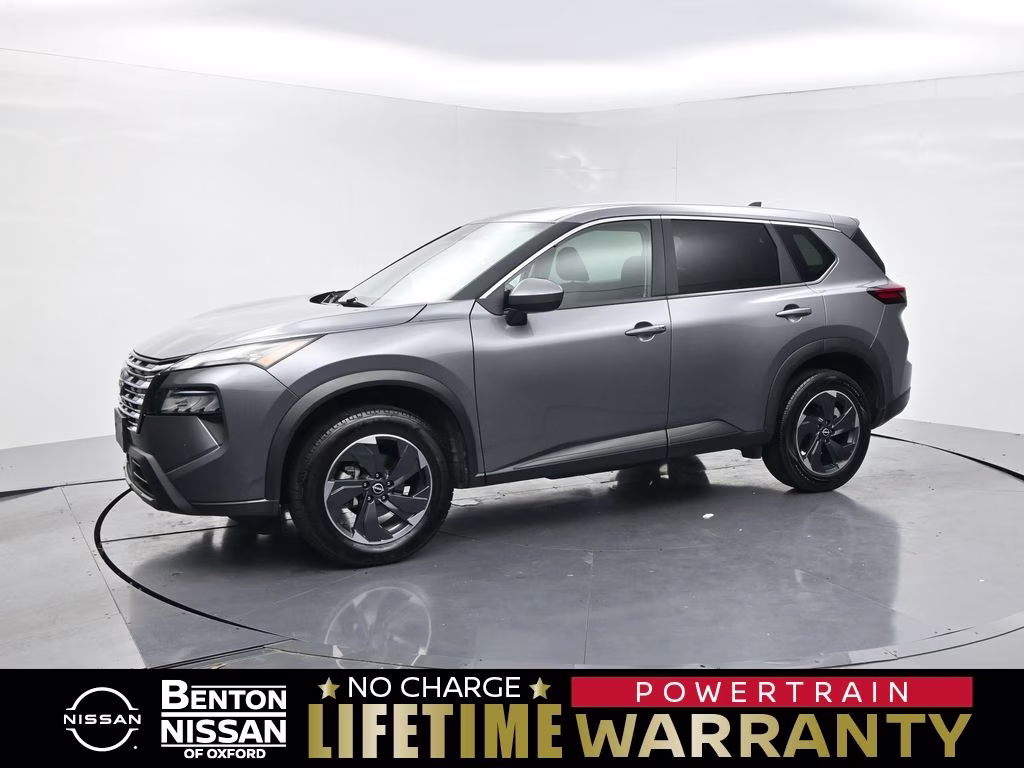 2025 Gun Metallic Nissan Rogue SV FWD SUV