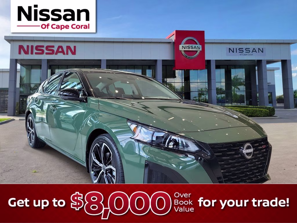 2026 Tactical Grn/Super Black Nissan Altima 2.5 SR FWD Sedan