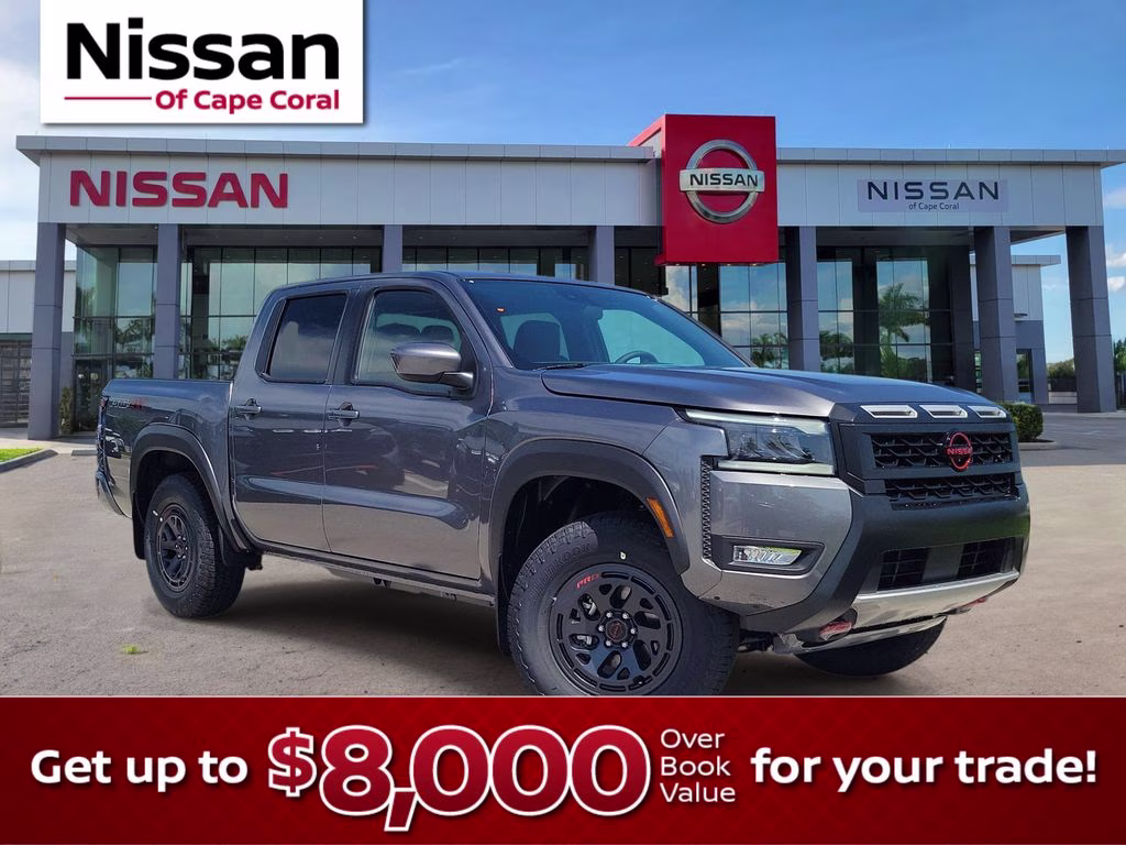 2026 Gun Metallic Nissan Frontier PRO-4X 4X4 Truck