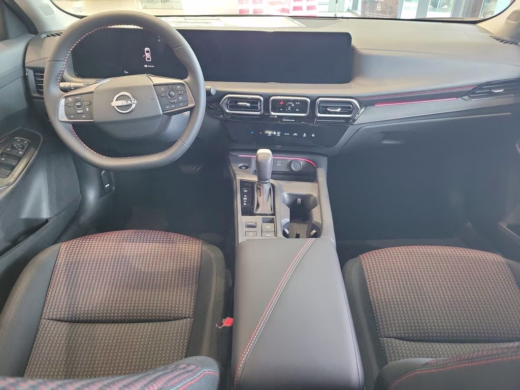 2026 Atlantic Gray/Super Black Nissan Sentra SR FWD Sedan