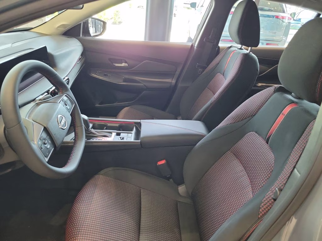 2026 Atlantic Gray/Super Black Nissan Sentra SR FWD Sedan