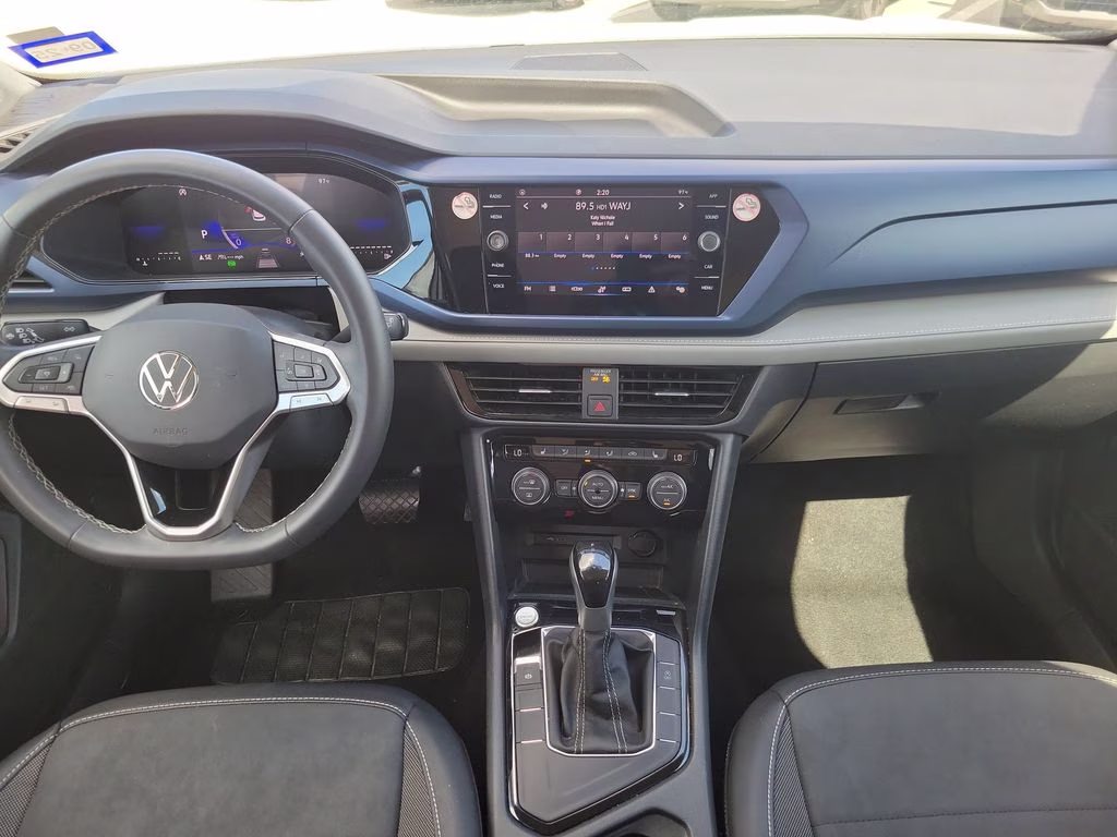 2024 Silver Volkswagen Taos 1.5T SE FWD SUV