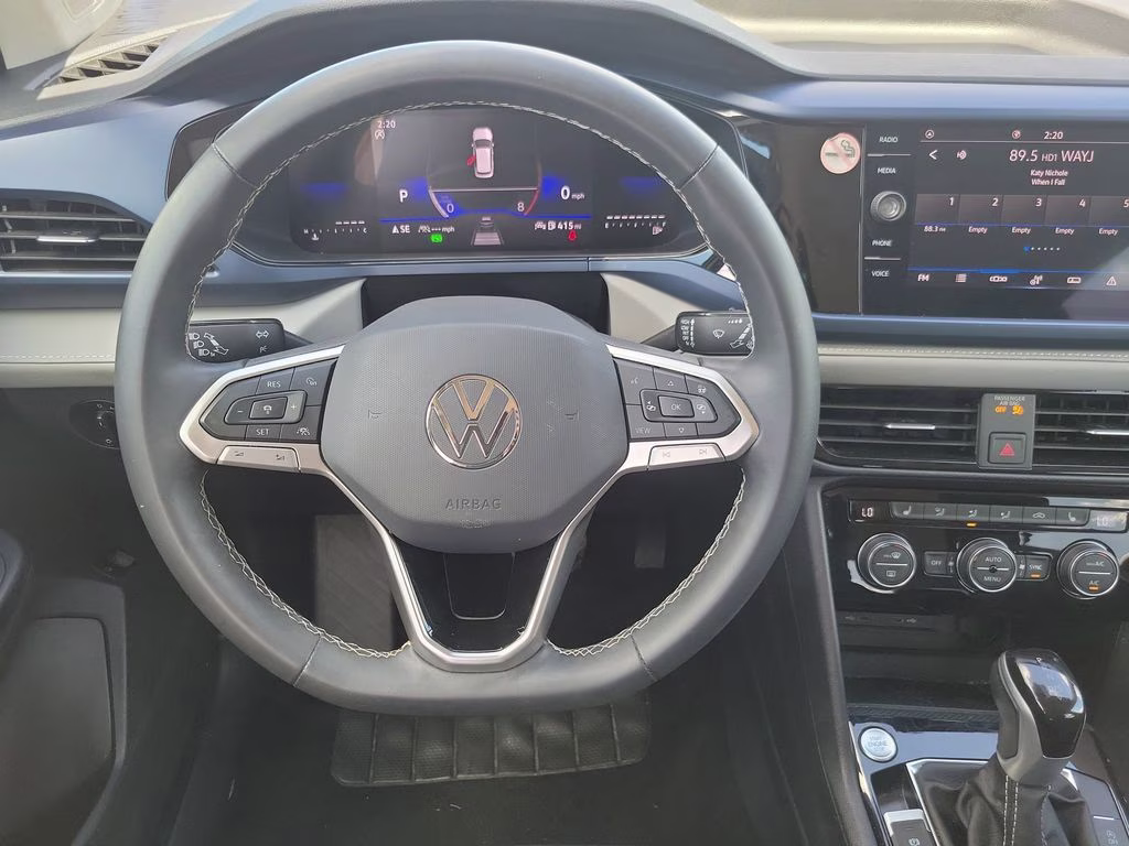 2024 Silver Volkswagen Taos 1.5T SE FWD SUV