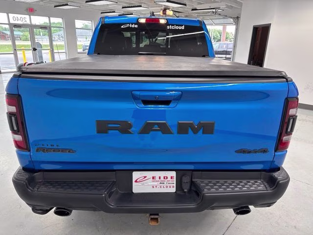 2022 Hydro Blue Pearlcoat Ram 1500 Rebel 4X4 Truck