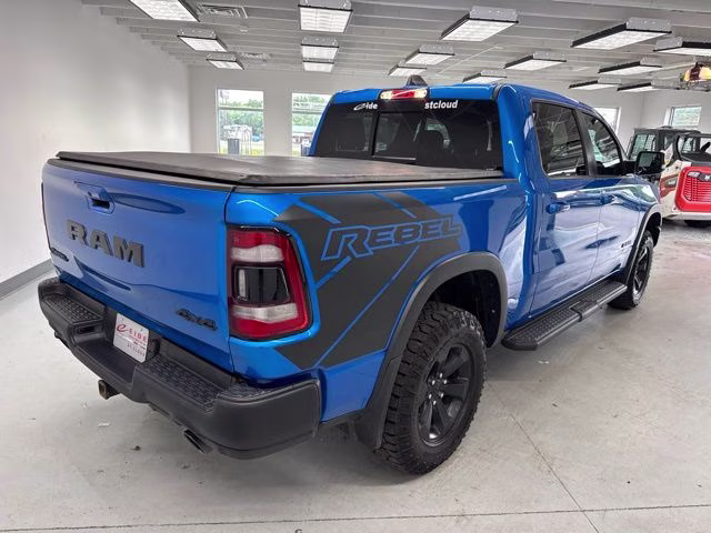 2022 Hydro Blue Pearlcoat Ram 1500 Rebel 4X4 Truck