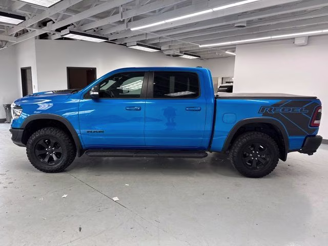 2022 Hydro Blue Pearlcoat Ram 1500 Rebel 4X4 Truck