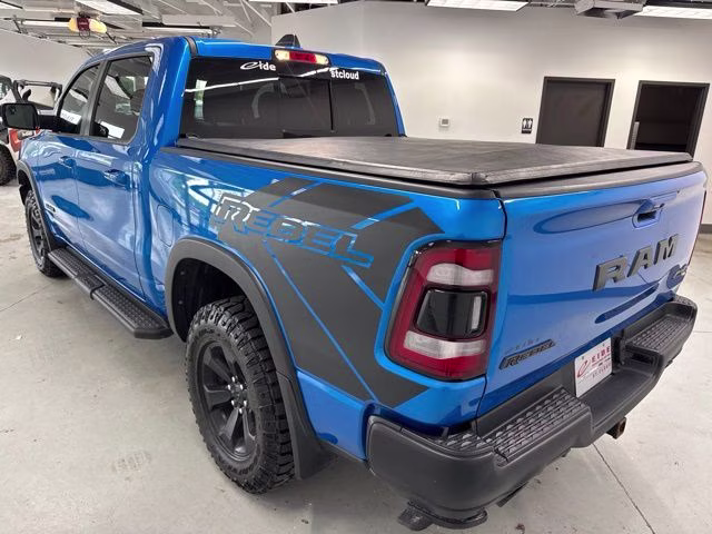 2022 Hydro Blue Pearlcoat Ram 1500 Rebel 4X4 Truck