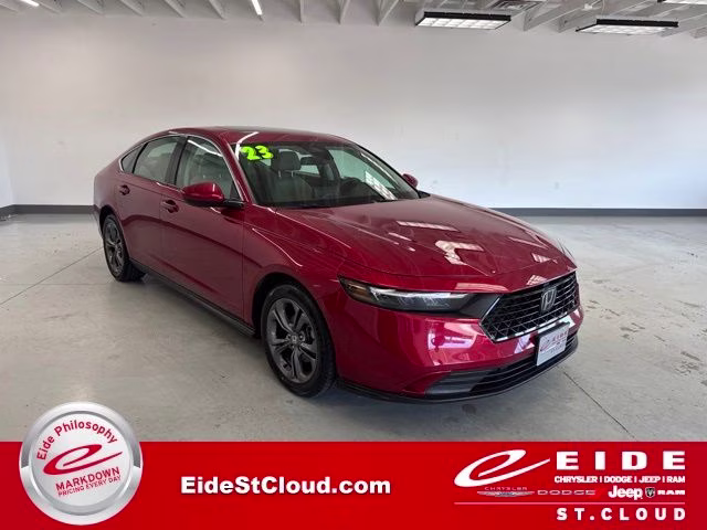 2023 Radiant Red Metallic Honda Accord EX FWD Sedan