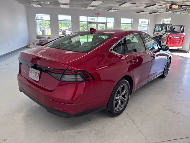 2023 Radiant Red Metallic Honda Accord EX FWD Sedan