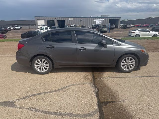2012 Gray Honda Civic EX FWD Sedan