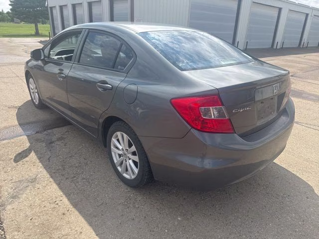 2012 Gray Honda Civic EX FWD Sedan