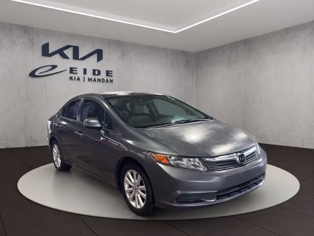 2012 Gray Honda Civic EX FWD Sedan