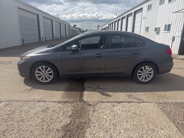 2012 Gray Honda Civic EX FWD Sedan