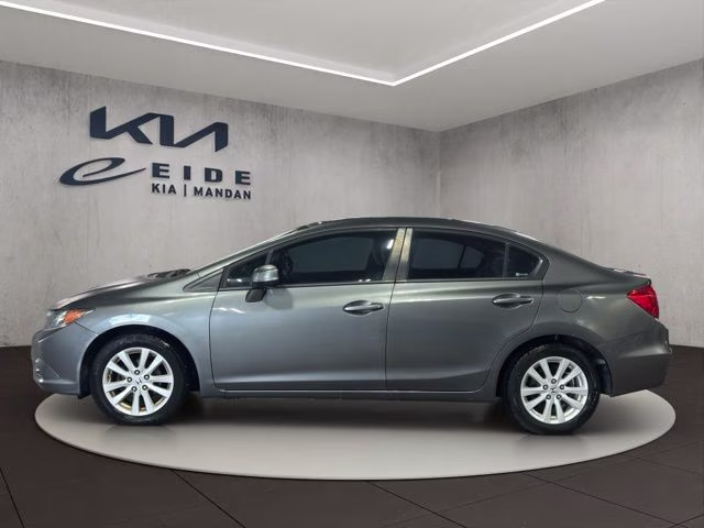 2012 Gray Honda Civic EX FWD Sedan