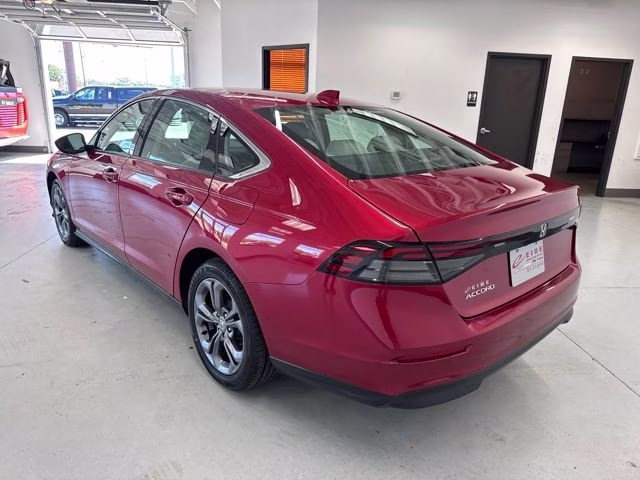 2023 Radiant Red Metallic Honda Accord EX FWD Sedan