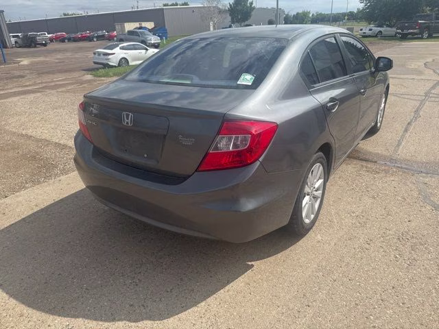 2012 Gray Honda Civic EX FWD Sedan