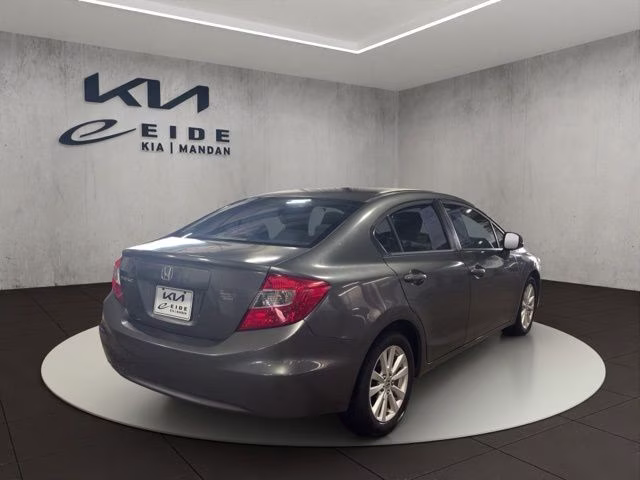 2012 Gray Honda Civic EX FWD Sedan