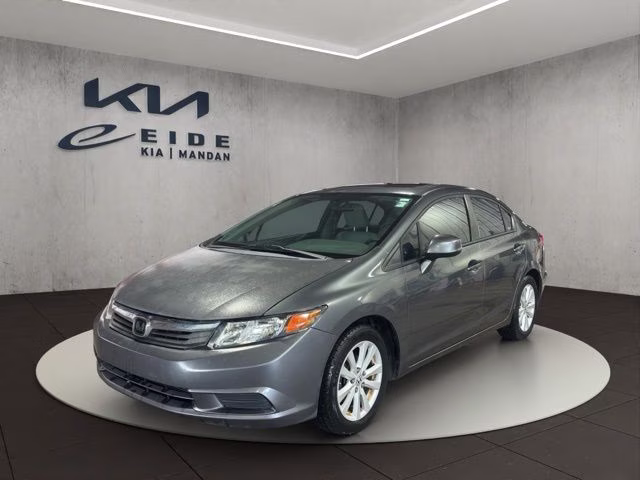 2012 Gray Honda Civic EX FWD Sedan