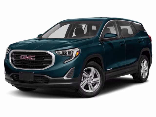 2020 Blue Emerald Metallic GMC Terrain SLE AWD SUV