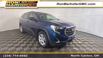 2020 Blue Emerald Metallic GMC Terrain SLE AWD SUV