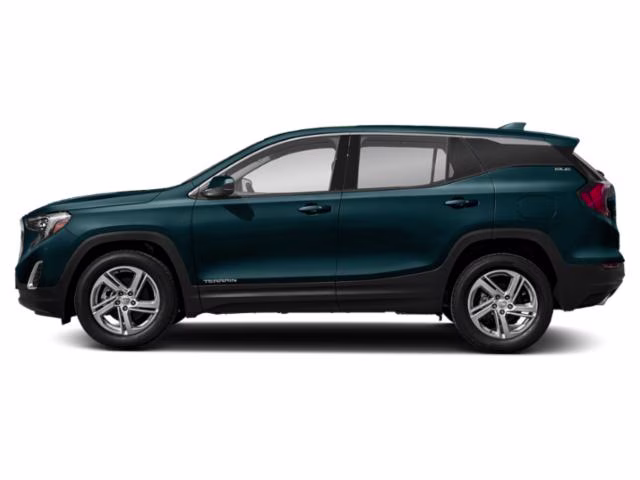 2020 Blue Emerald Metallic GMC Terrain SLE AWD SUV