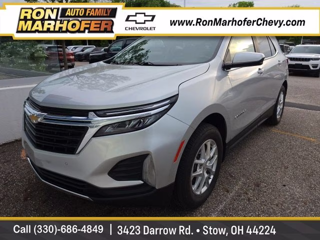 2022 Silver Ice Metallic Chevrolet Equinox LT AWD SUV
