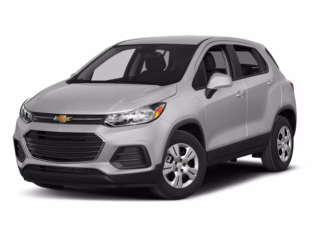 2017 Silver Ice Metallic Chevrolet Trax LS FWD SUV
