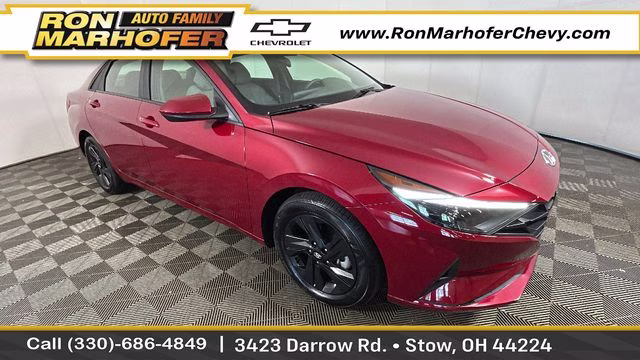 2023 Ultimate Red Hyundai Elantra SEL FWD Sedan