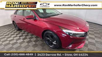 2023 Ultimate Red Hyundai Elantra SEL FWD Sedan