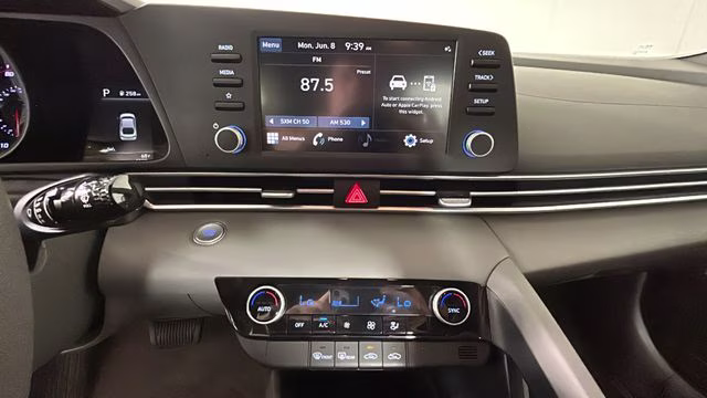 2023 Ultimate Red Hyundai Elantra SEL FWD Sedan