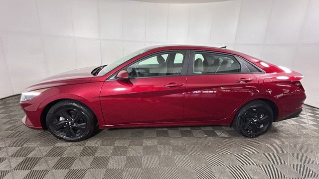 2023 Ultimate Red Hyundai Elantra SEL FWD Sedan