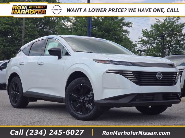 2026 Everest White Pearl Tricoat Nissan Murano SV AWD SUV