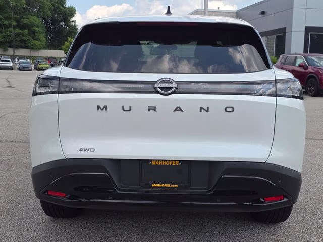 2026 Everest White Pearl Tricoat Nissan Murano SV AWD SUV