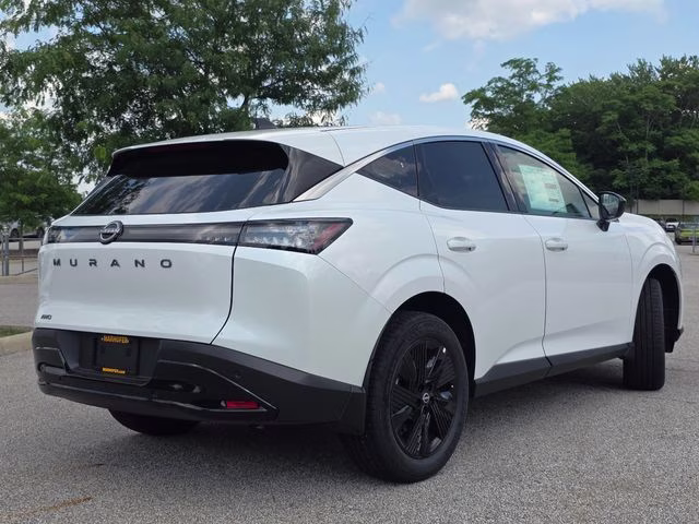2026 Everest White Pearl Tricoat Nissan Murano SV AWD SUV