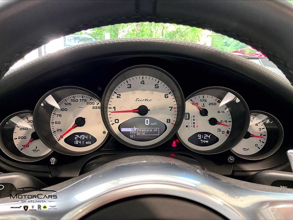 2010 Gray Porsche 911 Turbo Sport Chrono Package Plus AWD Convertible