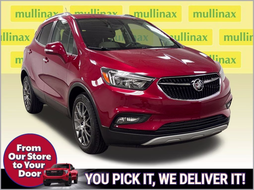 2019 Winterberry Red Metallic Buick Encore Sport Touring FWD SUV