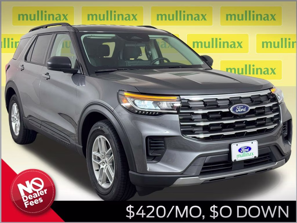 2026 Carbonized Gray Metallic Ford Explorer Active RWD SUV