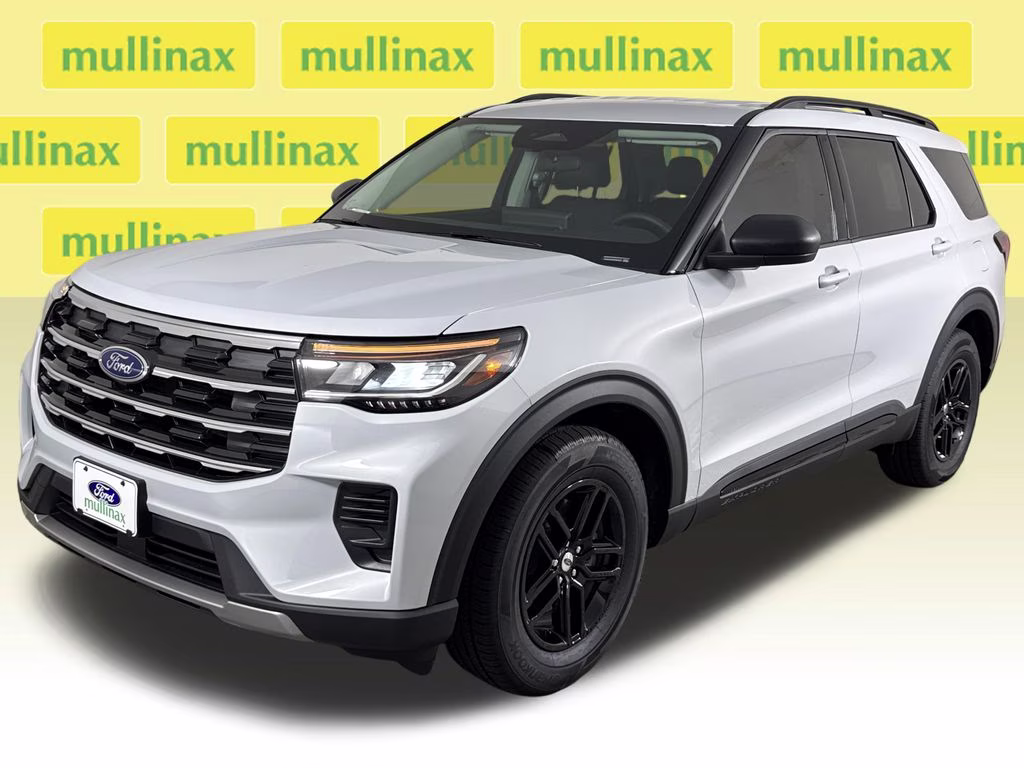 2026 Space White Metallic Ford Explorer Active RWD SUV