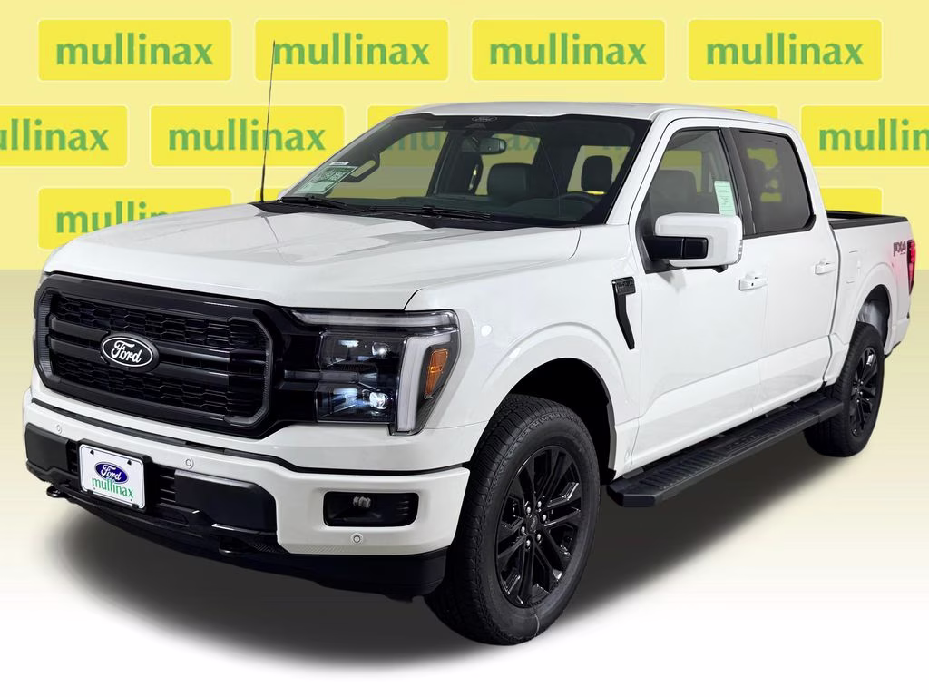 2026 Star White Metallic Tri-Coat Ford F-150 Lariat 4X4 Truck