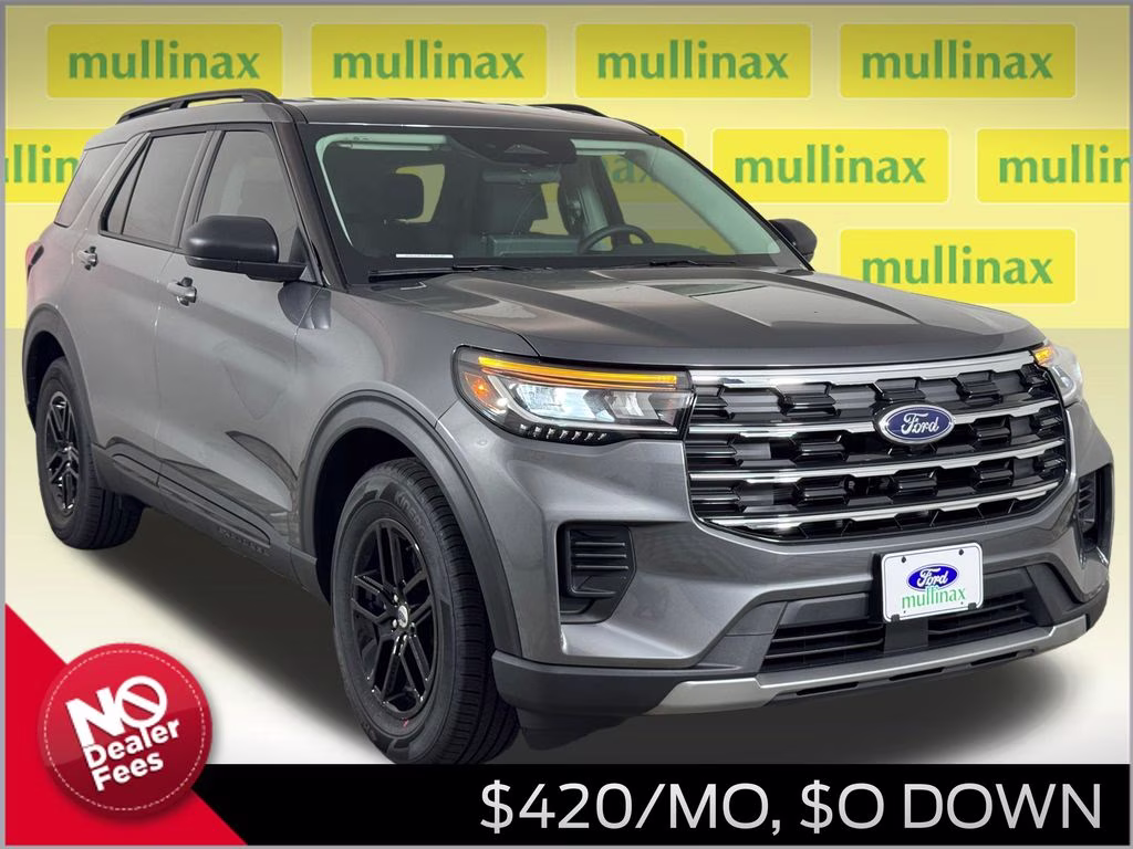 2026 Carbonized Gray Metallic Ford Explorer Active RWD SUV